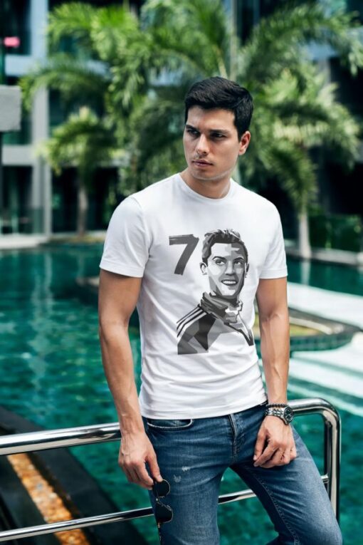 tričko ronaldo 3d