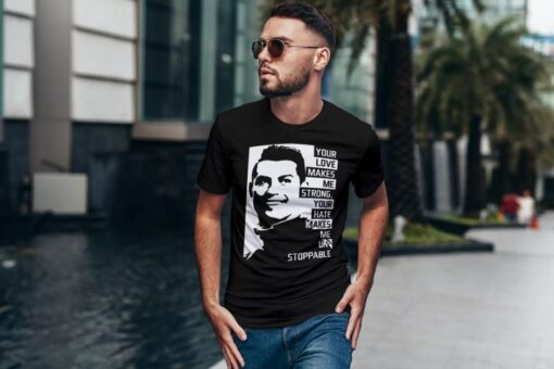 Tričko Ronaldo s mottom