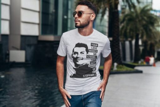 Tričko Ronaldo s mottom