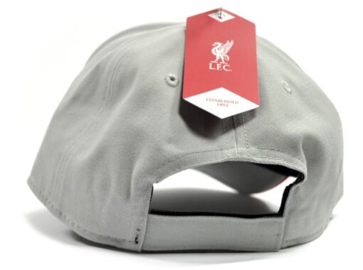 Šiltovka Liverpool Mass šedo-červená
