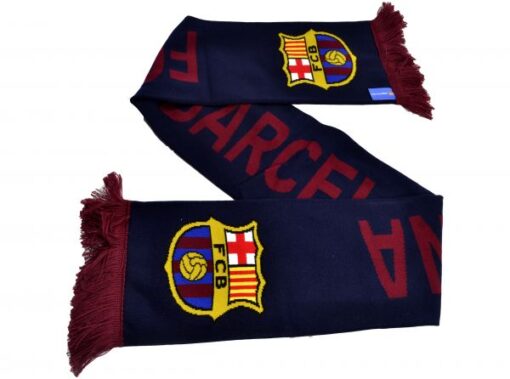 Šál FC Barcelona modrý