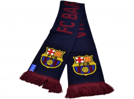 Šál FC Barcelona modrý
