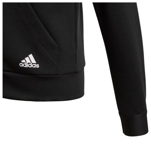 Adidas detská mikina čierna s logom Adidas