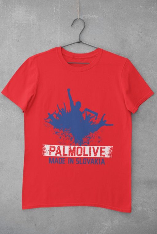 Futbalové tričko Palmolive červené