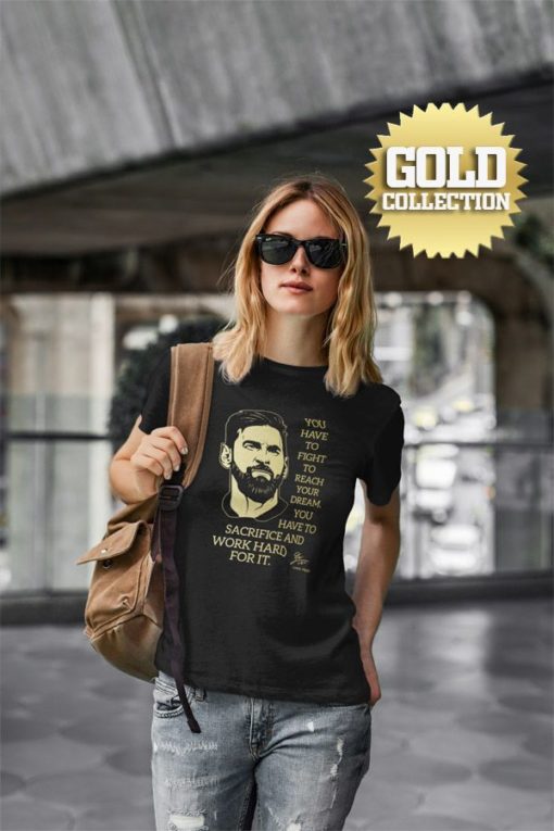 Tričko Messi s mottom GOLD COLLECTION
