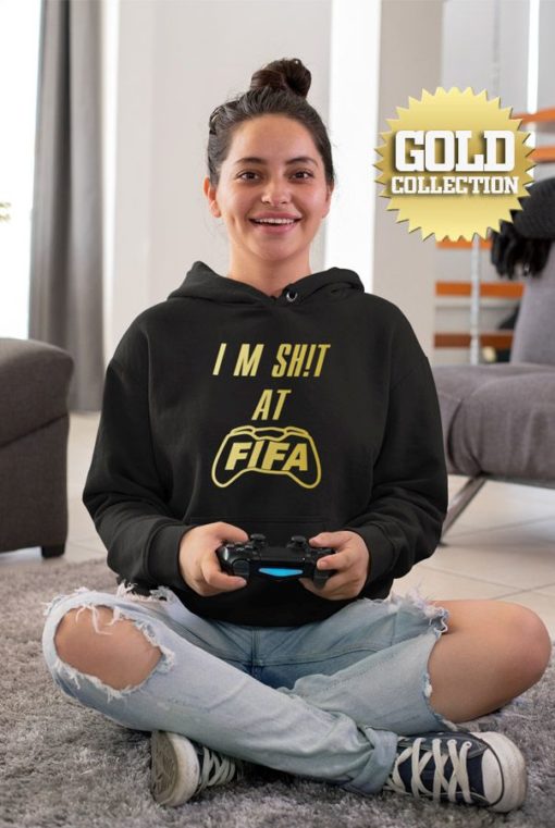 Futbalová mikina FIFA I am S**t GOLD COLLECTION