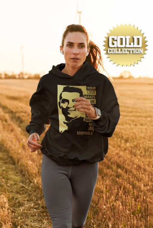 Mikina Ronaldo s mottom GOLD COLLECTION
