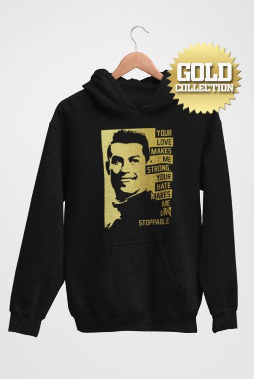 Mikina Ronaldo s mottom GOLD COLLECTION