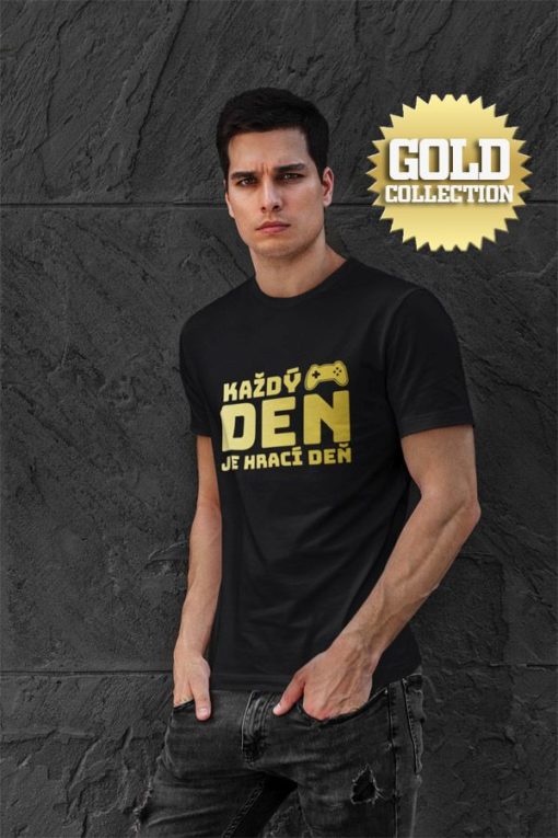 Futbalové tričko Každý deň je hrací deň GOLD COLLECTION