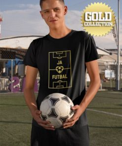 Tričko Milujem futbal GOLD COLLECTION