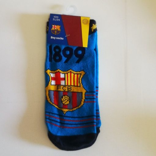 Detské ponožky FC Barcelona modré