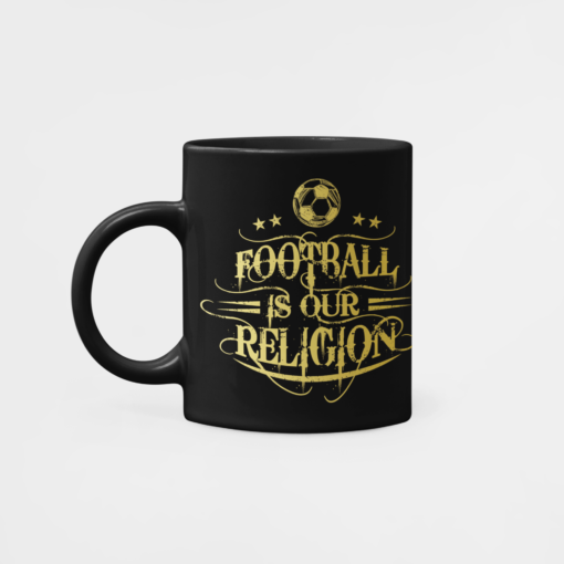 Futbalový hrnček Football Is Our Religion