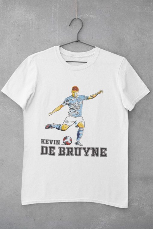 Tričko De Bruyne Manchester City biele