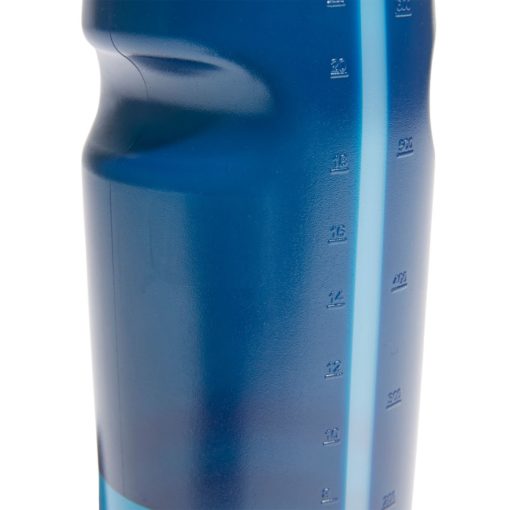 Fľaša Adidas 750ml modrá s mierkou