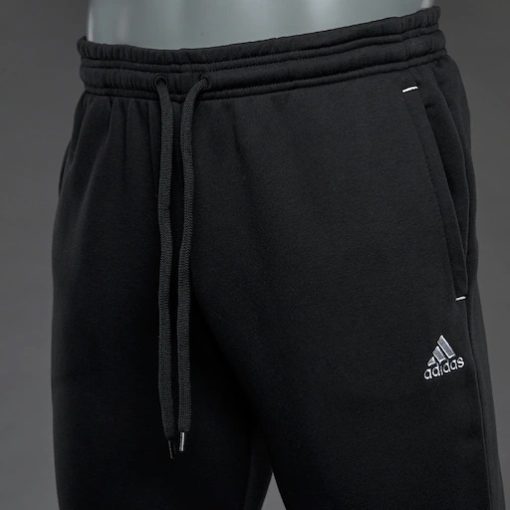 Tepláky Juventus Adidas čierne šnúrky