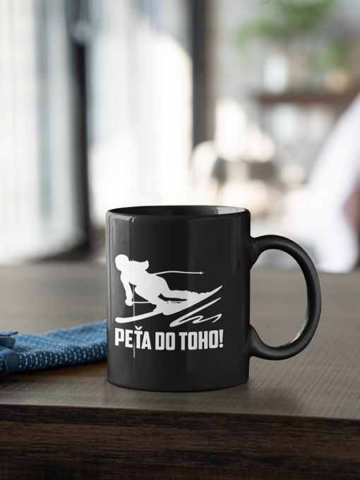 Hrnček PEŤA DO TOHO čierny