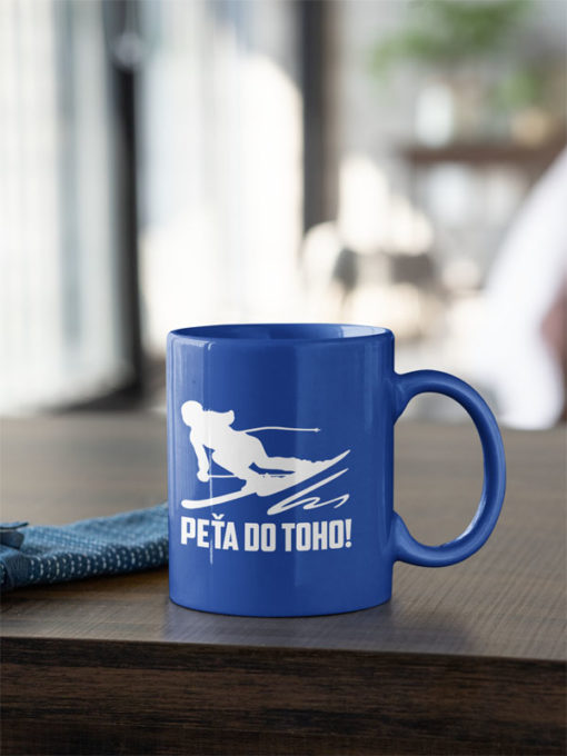 Hrnček PEŤA DO TOHO modrý