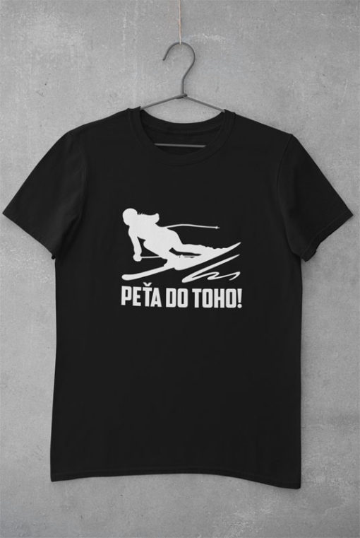Tričko PEŤA DO TOHO čierne