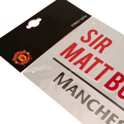 Plechová ceduľa Manchester United v balení
