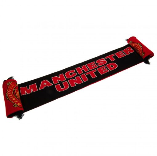 Šál Manchester United čierno-červený
