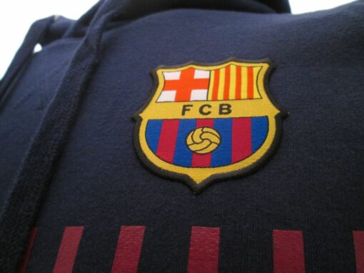 Mikina FC Barcelona Barca tmavomodrá s logom