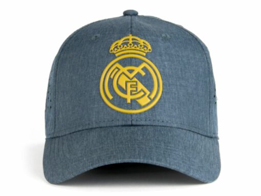Šiltovka Real Madrid s logom sivo-žltá