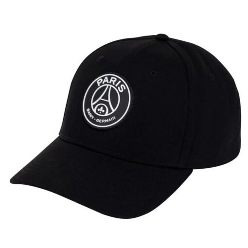 Šiltovka PSG čierna s 3D logom