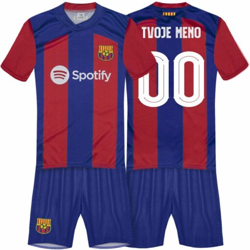 Detský dres FC Barcelona 2023/24 replika s možnosťou potlače