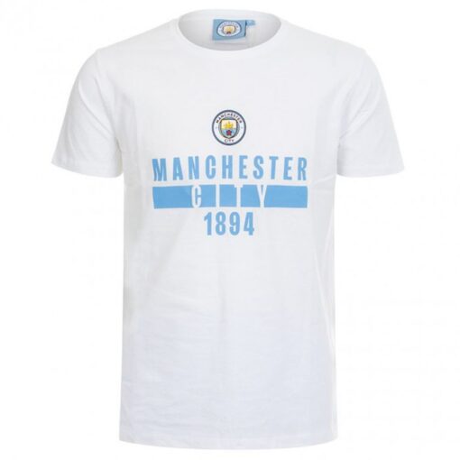 Tričko Manchester City 1894 biele