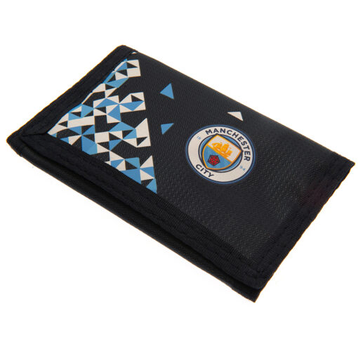 Peňaženka Manchester City s logom na suchý zips