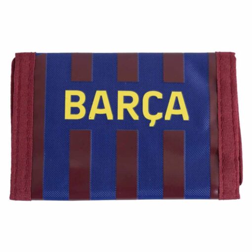 Peňaženka FC Barcelona s logom na suchý zips - Image 4