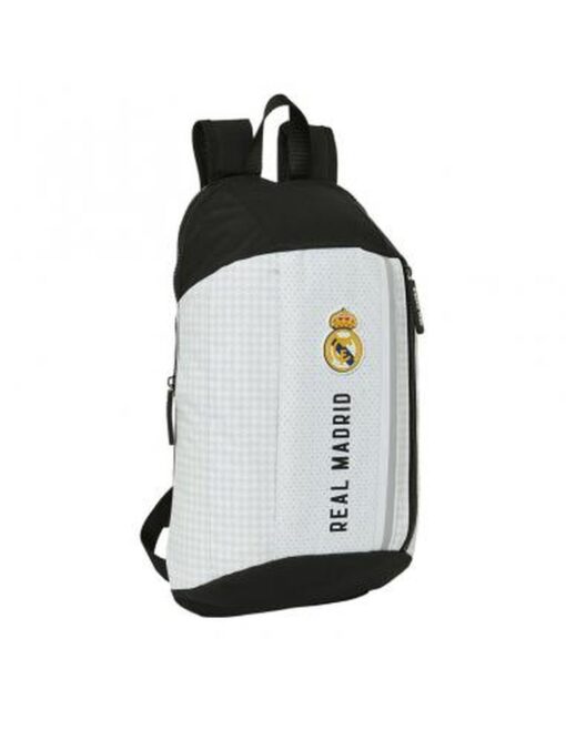 Mini batoh Real Madrid biely s logom 39cm