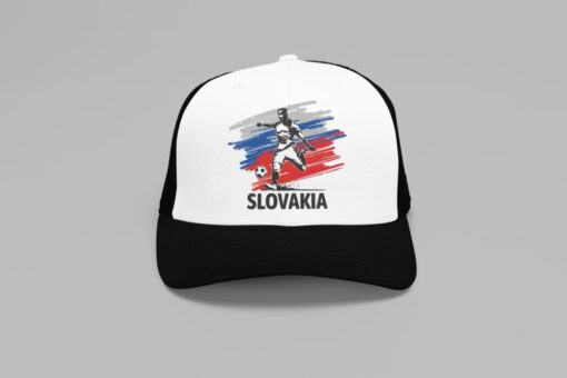 Šiltovka Slovakia Football čierna