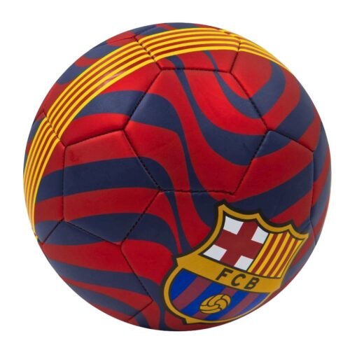 futbalova lopta fc barcelona swirl