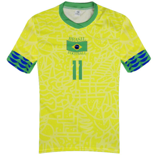 Detský dres Raphinha Brazília 2025 - číslo 11